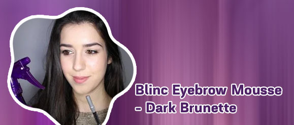 Blinc dark brunette eyebrow mousse