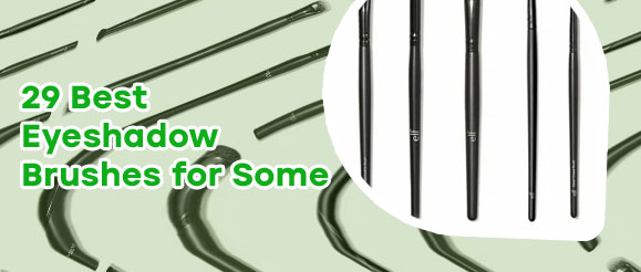 Eye crease brush