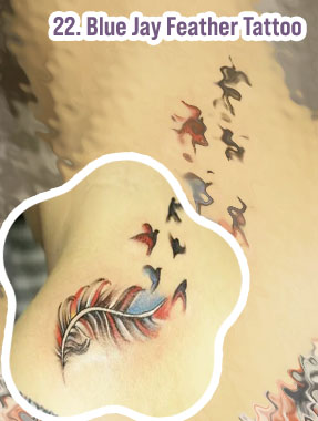 Feathering tattoo