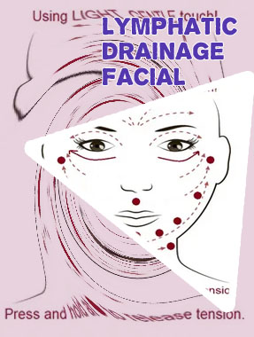 Lymph massage face