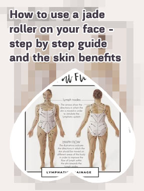 Lymphatic drainage jade roller