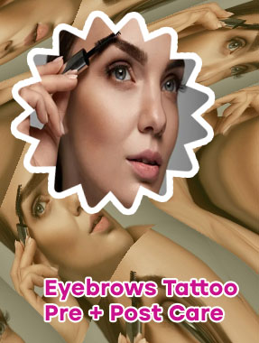 Microneedling eyebrows