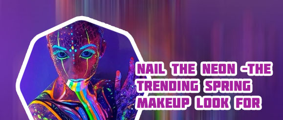 Neon makeup looks