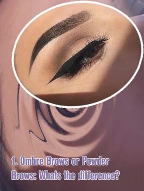 Ombre brows