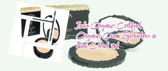 Organic cream eyeshadow