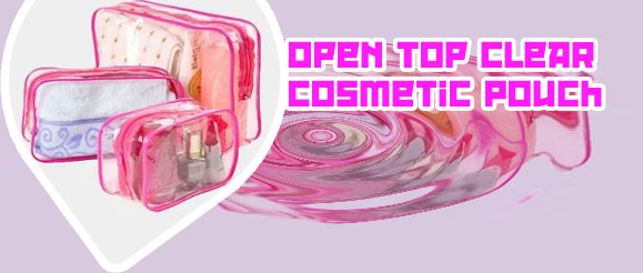 Transparent cosmetic bag